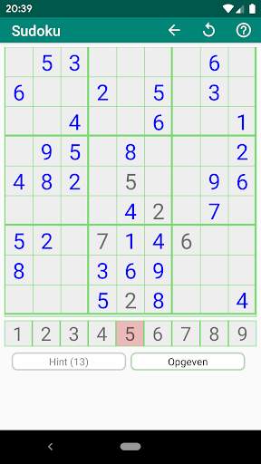 Gratis cijferpuzzels screenshot 4