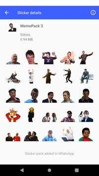 Meme Sticker Pack For Whatsapp screenshot 3