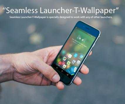 Seamless Launcher-T-Wallpaper✈ screenshot 1