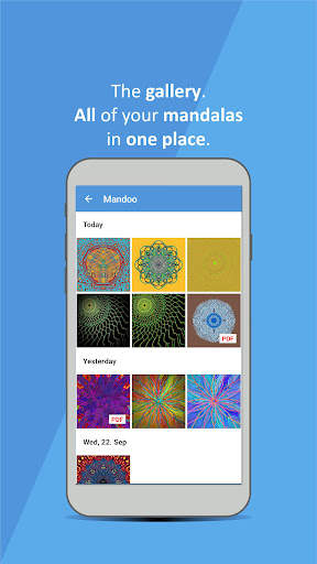 Mandoo: Mandala drawing App screenshot 2