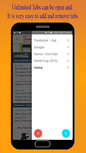PM Browser - Ad Blocker & Data Saver screenshot 4