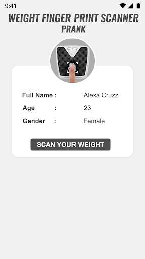 Weight Finger Scanner Prank screenshot 3