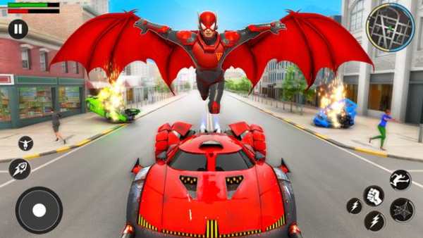 Spider Game-Black Spider Hero screenshot 2