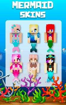 Mermaid Skins for Minecraft PE screenshot 1