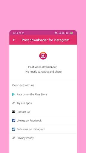 Post downloader for Instagram screenshot 4