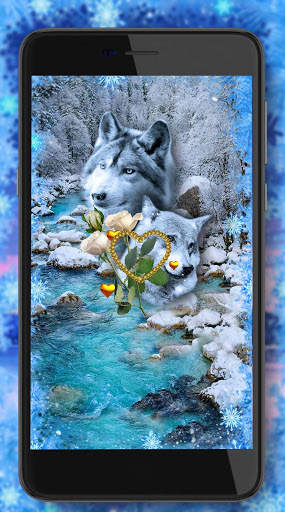 Wolf Love Live Wallpaper screenshot 7