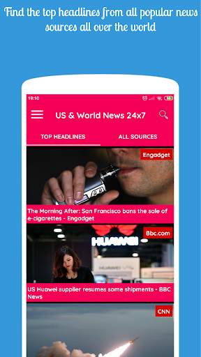 US & World News Today : Latest Breaking News screenshot 1