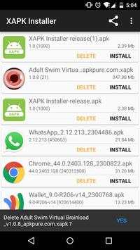 XAPK Installer 8 تصوير الشاشة