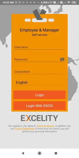 Excelity EA HRIS screenshot 1