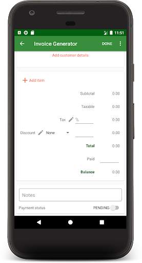 Free Invoice Generator & Maker screenshot 3