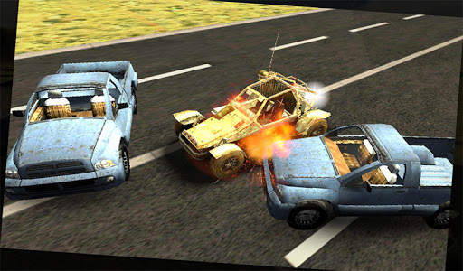 Fury Desert Death Race 3d screenshot 11