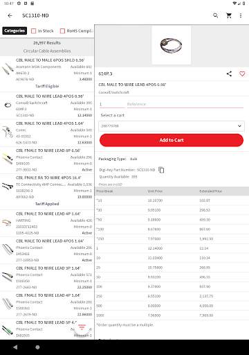 Digi-Key screenshot 13
