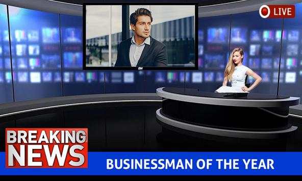Breaking News Photo Frame Editor screenshot 3