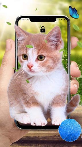 Cute Lovely Cat APUS Live Wallpaper screenshot 3