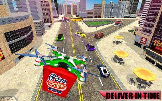 Pizza Delivery City Drone Simulator screenshot 2