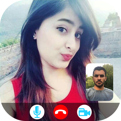 Indian Girl Live Video Chat - Random Video Chat أيقونة