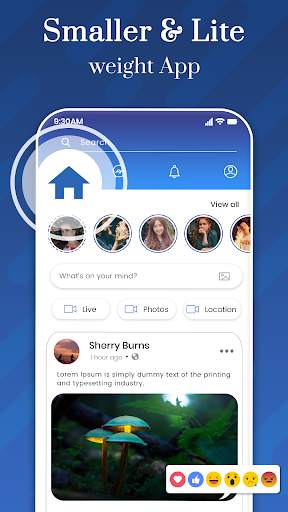 Lite For Facebook Messenger - Lite For Facebook screenshot 2