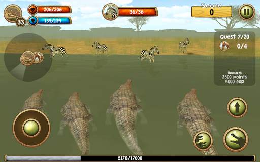 Wild Crocodile Simulator 3D screenshot 2