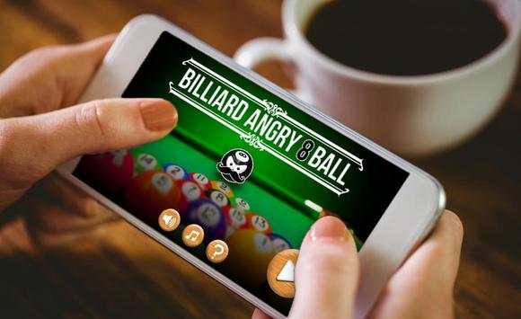 Billiard Angry 8 Ball स्क्रीनशॉट 4