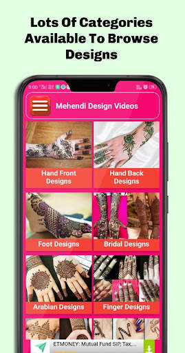 All Mehendi Designs Videos 2020 - Mehendi App 1 تصوير الشاشة