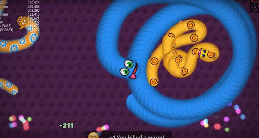 Worm Snake Zone : Cacing Game.io screenshot 1