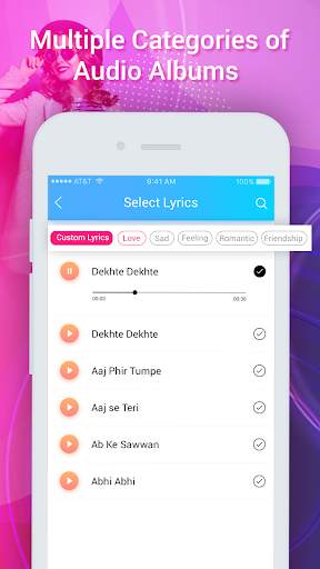 My Photo lyrical video status maker with music screenshot 3