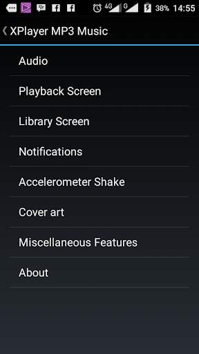 XPlayer MP3 Music screenshot 3