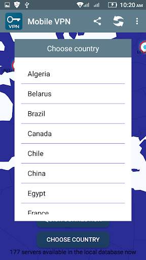 Private VPN for mobile screenshot 1