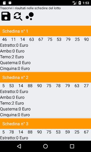 Sistemi Lotto Lite free screenshot 4