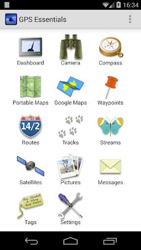 GPS Essentials скриншот 1