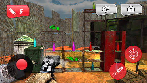 Knock Bottles Down Gun Games screenshot 3