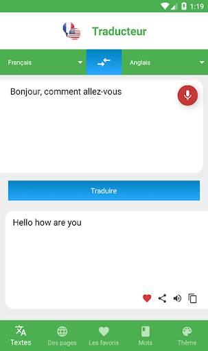 Traducteur Anglais - Le frança screenshot 2
