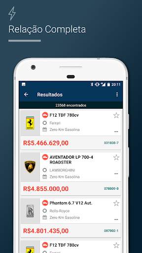 Consulta FIPE (tabela Fipe Carros e Motos ) screenshot 2