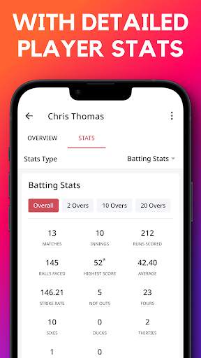 CricScorer-Cricket Scoring App screenshot 6
