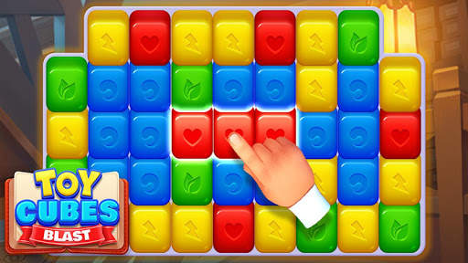 Toy Cubes Pop - Match 3 Game 7 تصوير الشاشة