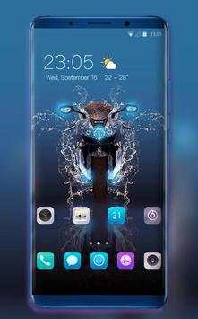 Sports water theme for moto Razr 2 screenshot 1