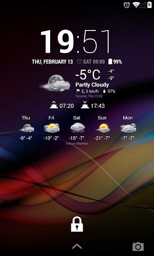 Chronus: VClouds Weather Icons 1 تصوير الشاشة