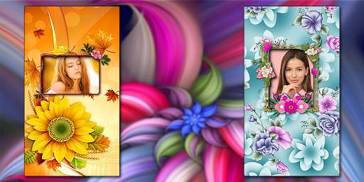 New flower photo frames screenshot 2