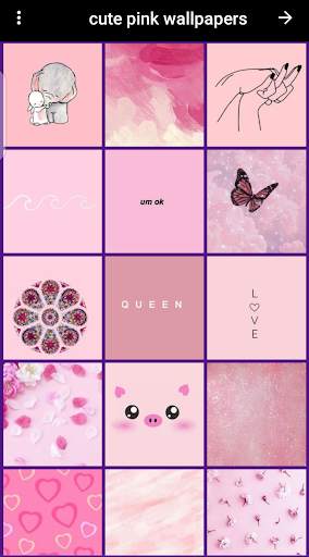 pink aesthetic wallpaper screenshot 6