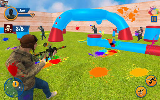 Paintball Shooting Extreme Fire Game Free screenshot 6