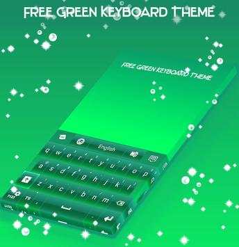 Free Green Keyboard Theme screenshot 4