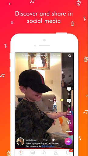 TaDa Time - 3D Avatar Creator, AR Messenger App screenshot 1