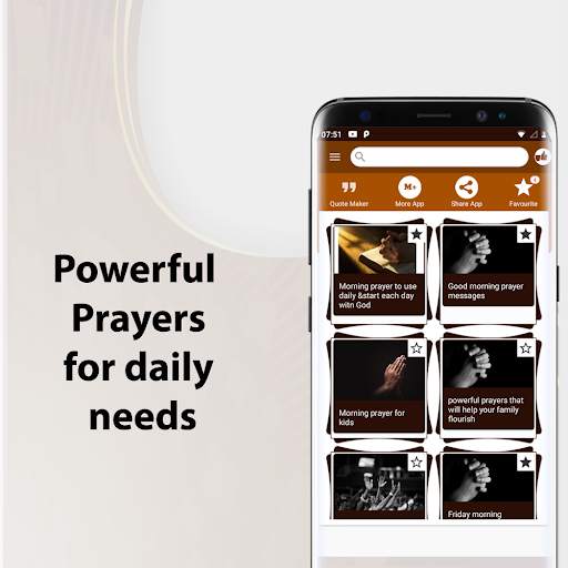 Powerful prayers for daily need with picture maker screenshot 2