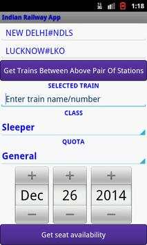 Indian Railway screenshot 1