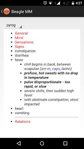 Homeopathic Quick Reference screenshot 4