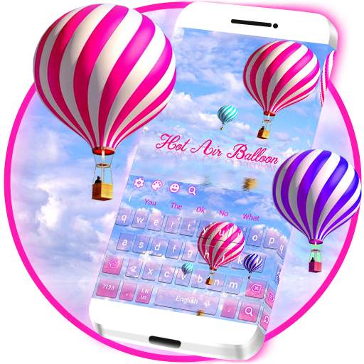 Beautiful Hot Air Balloons Keyboard 10001001
