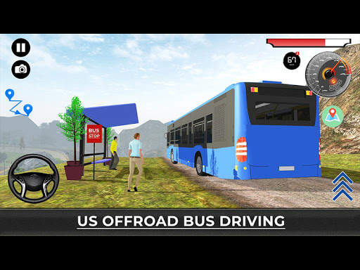US Offroad Bus Driving Simulator 2018 screenshot 15