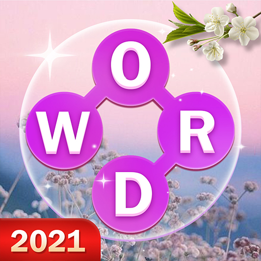 Word Cross Flower Garden icon