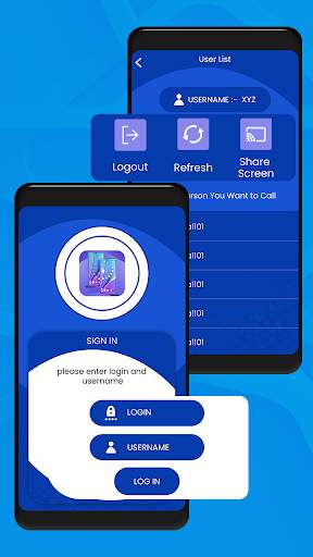 Mobile Screen Sharing-Live Screen Voice Talk screenshot 1