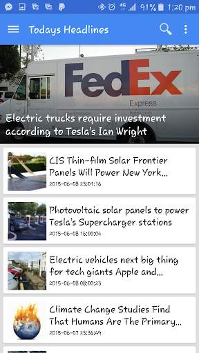 Solar Energy News App - ASQ screenshot 2